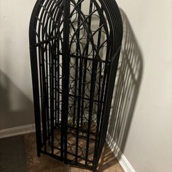 Iron Wine Rack