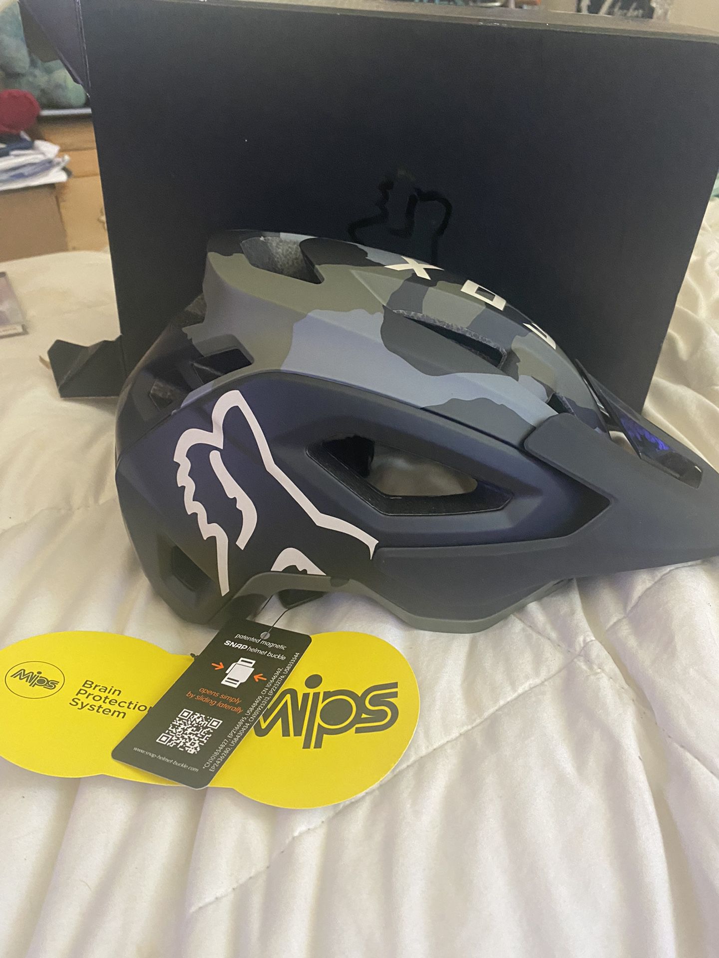 Fox Speedframe Pro Bike Helmet Camo