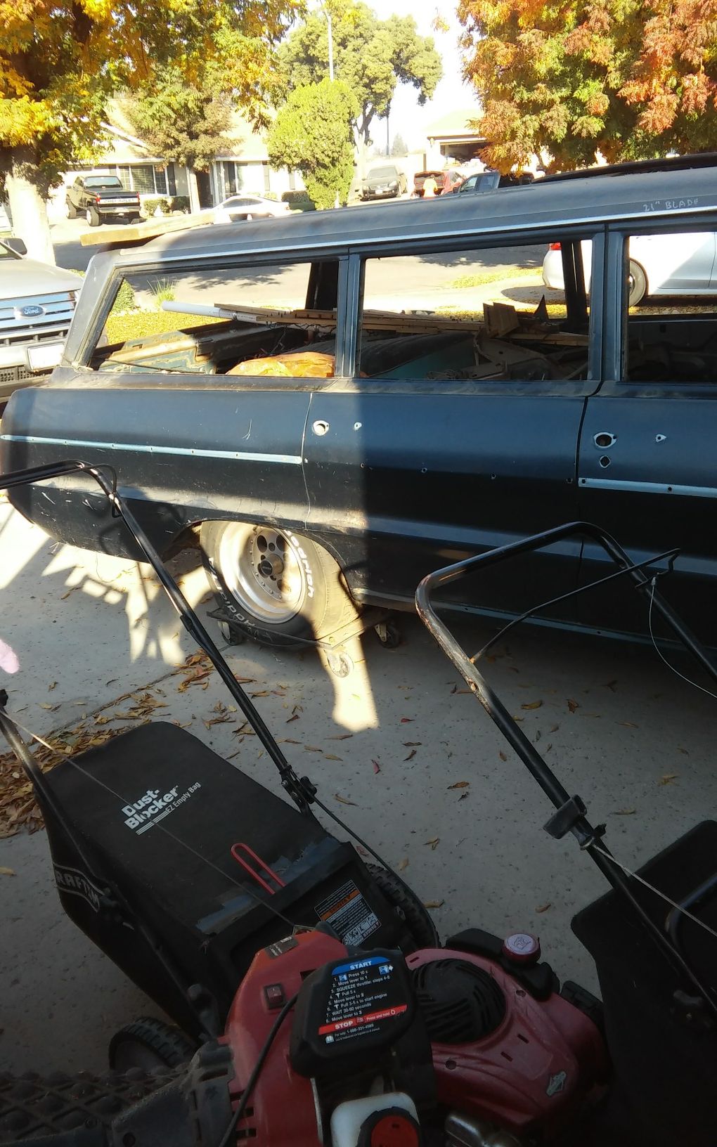 64 Chevy wagon ,project no motor no trans. Includes $4000 new parts to much to list