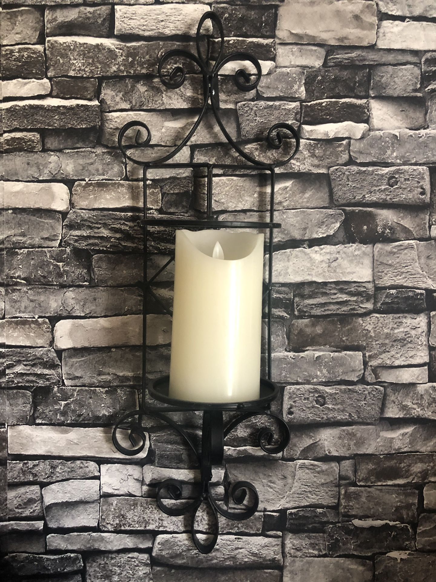 Candle holders wall decor