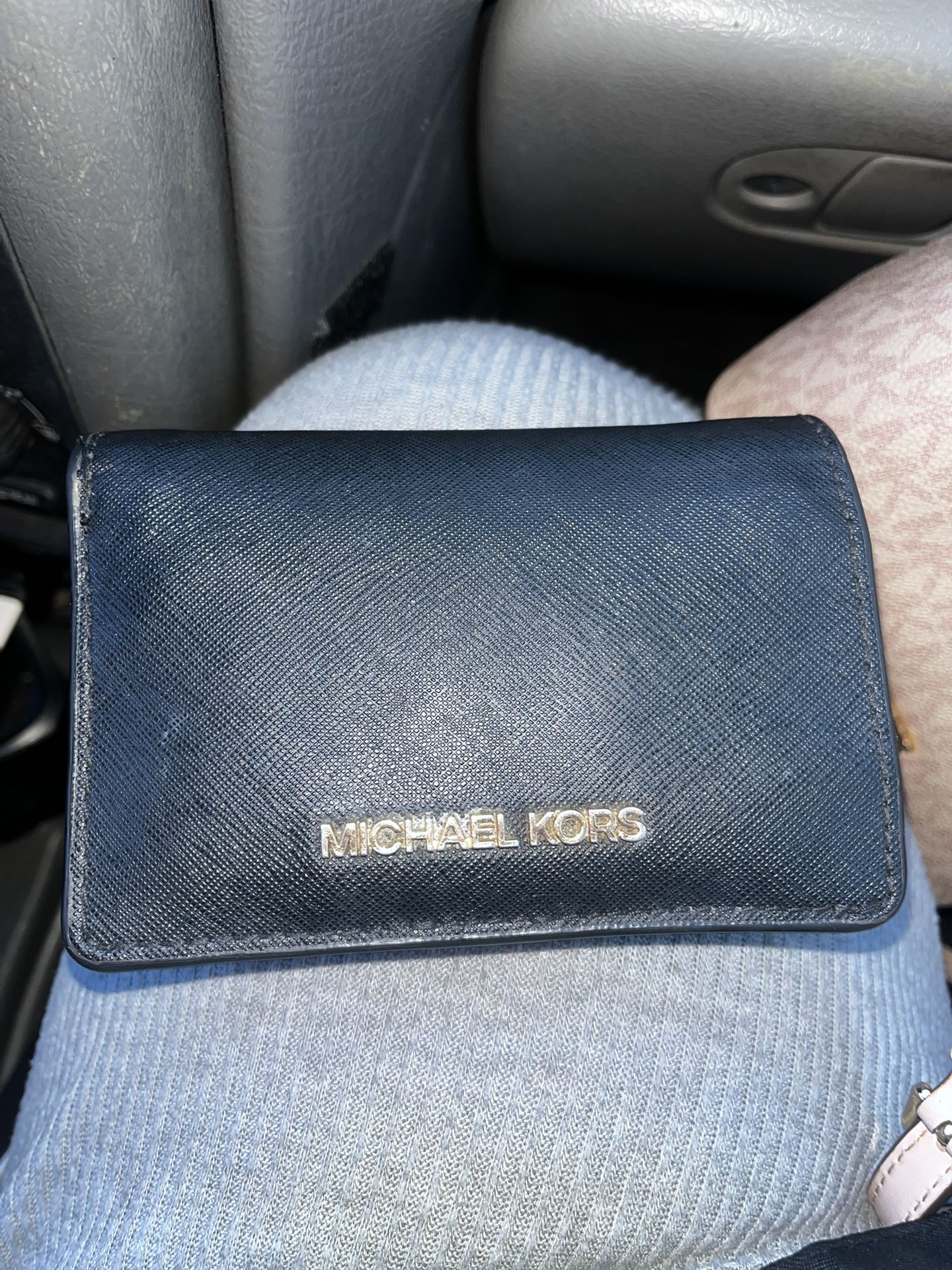 Black MK Wallet