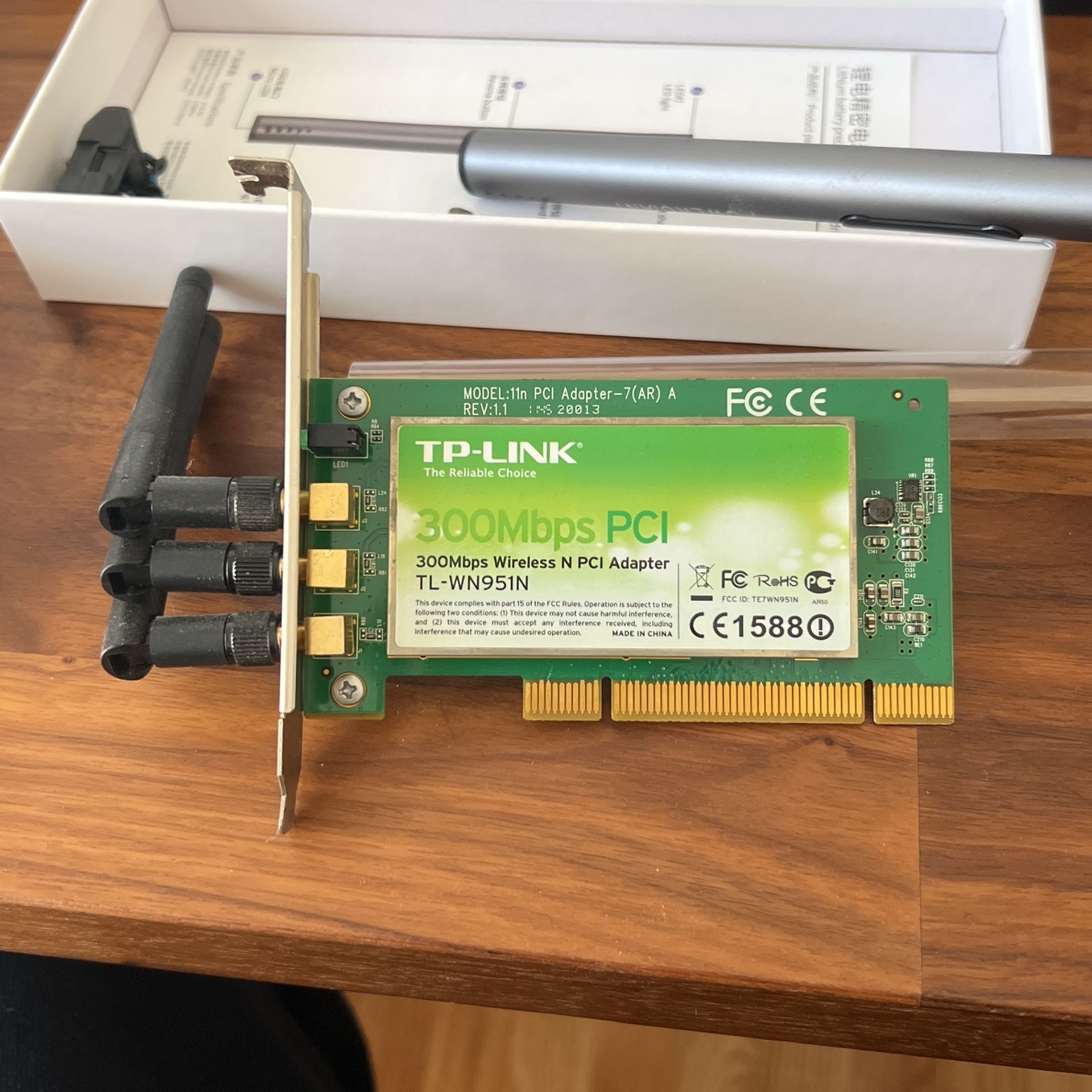 TPLink PCI Wireless Adapter