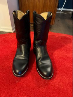 Justin Roper Cowboy Boots Size 11