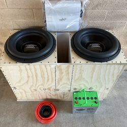 Mrmusicman CHAOS BASS PACKAGE /6000RMS watts - $1500