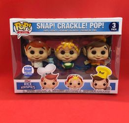 Funko Pop Ad Icons Snap! Crackle! Pop! 3 Pack Funko Shop Exclusive Rice Krispies