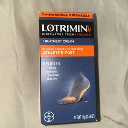 Sealed Lotrimin Athlete’s Foot Antifungal Cream 15g/0.53oz  EXP 04/2025