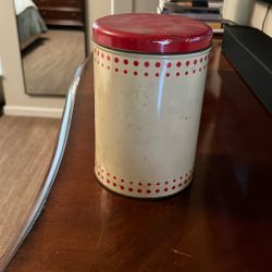 Vintage Tin Canister