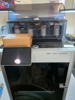 3D printer..Bambu Labs X1-Carbon Combo w/ AMS  plus Extras!
