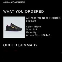 Adidas AD12000 (Yu-Gi-Oh!) - Size 5.5