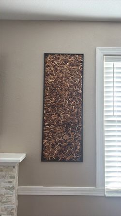Large Reclaimed Wood Wall Art Panel
