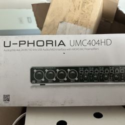 New UPhoria audio Interface
