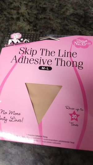 Hollywood Fashion Secrets Skip The Line Adhesive Thong M L Cr E 5 2 For Sale In North Miami Beach Fl Offerup
