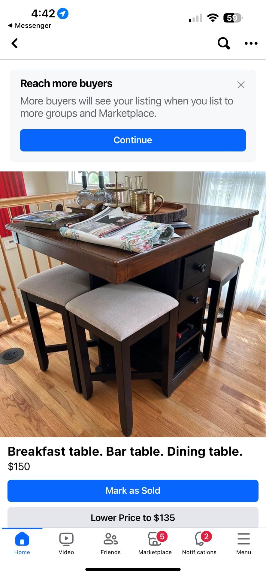 Breakfast Table