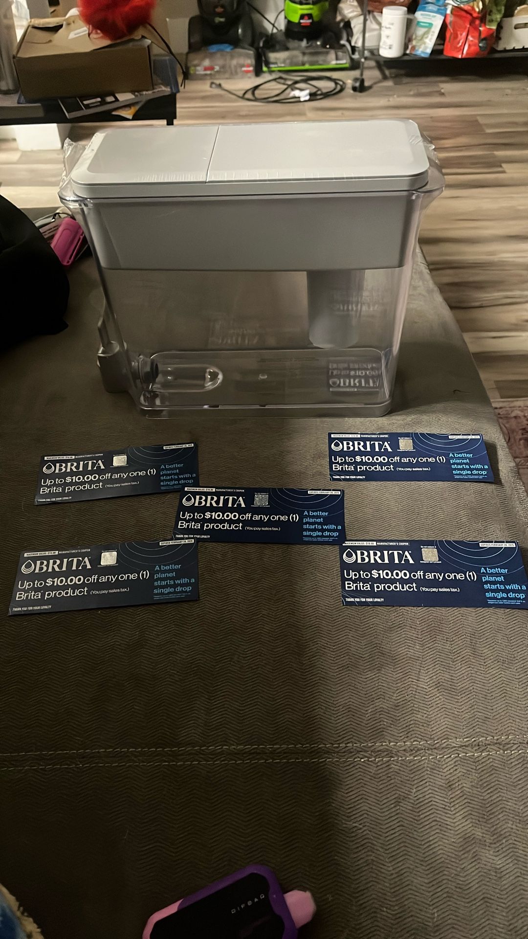 brita water filter + $50 brita coupons