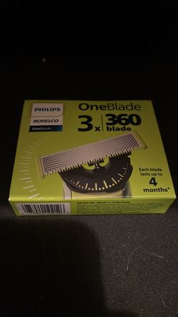 Philips Norelco OneBlade 360 Replacement Blades 3-Pack