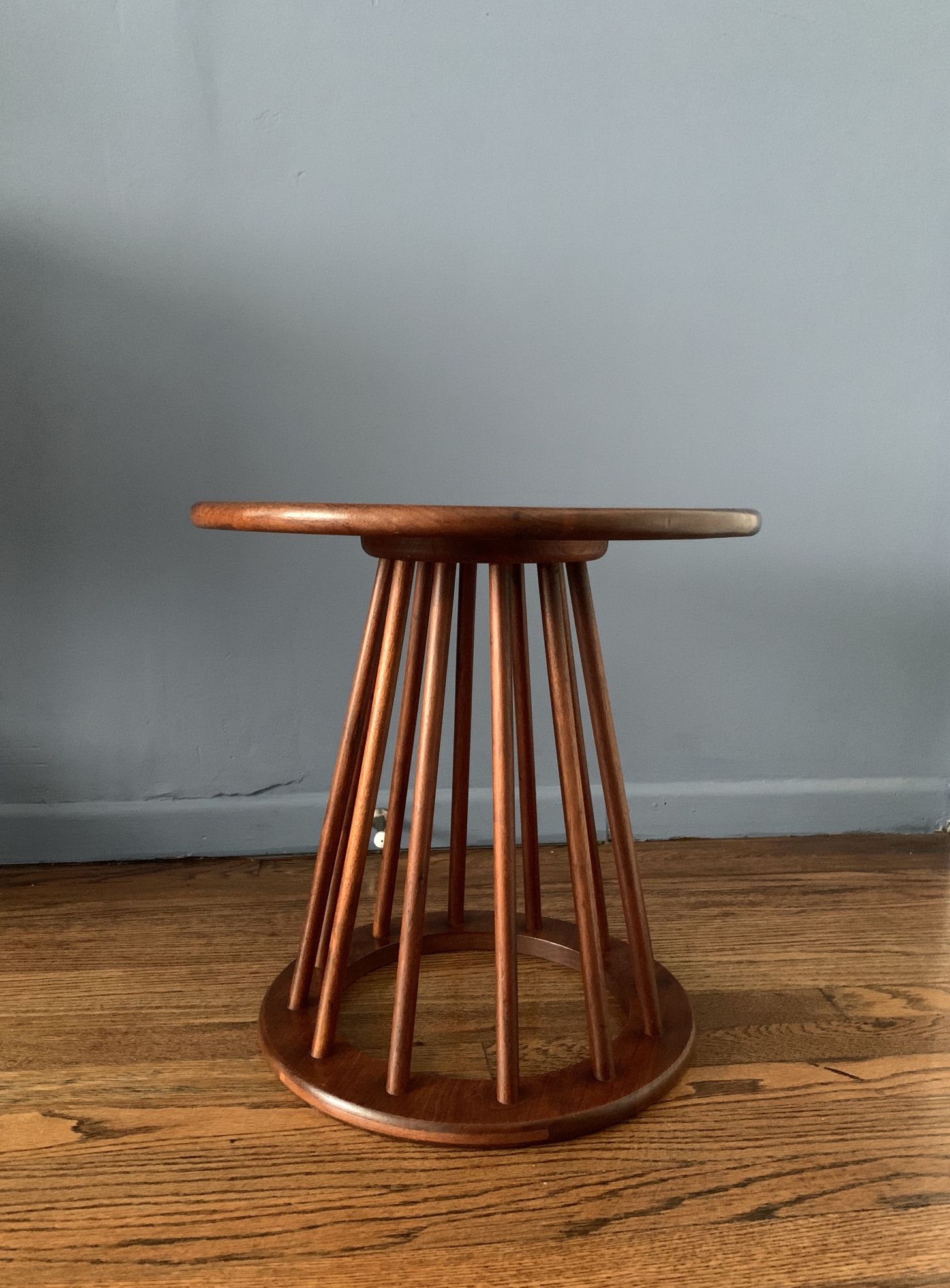 mid century modern Spindle Side Table by Arthur Umanoff
