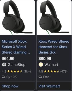 Xbox Series S/X Wired Stereo Headset