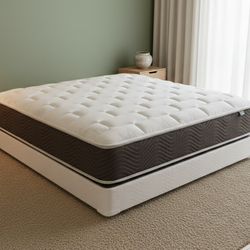New queen mattress  and box spring 2 pc