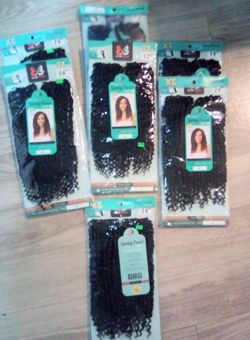 Hair Weave  14 Inch 1B, 2 and 4 Spring Twist African Roots