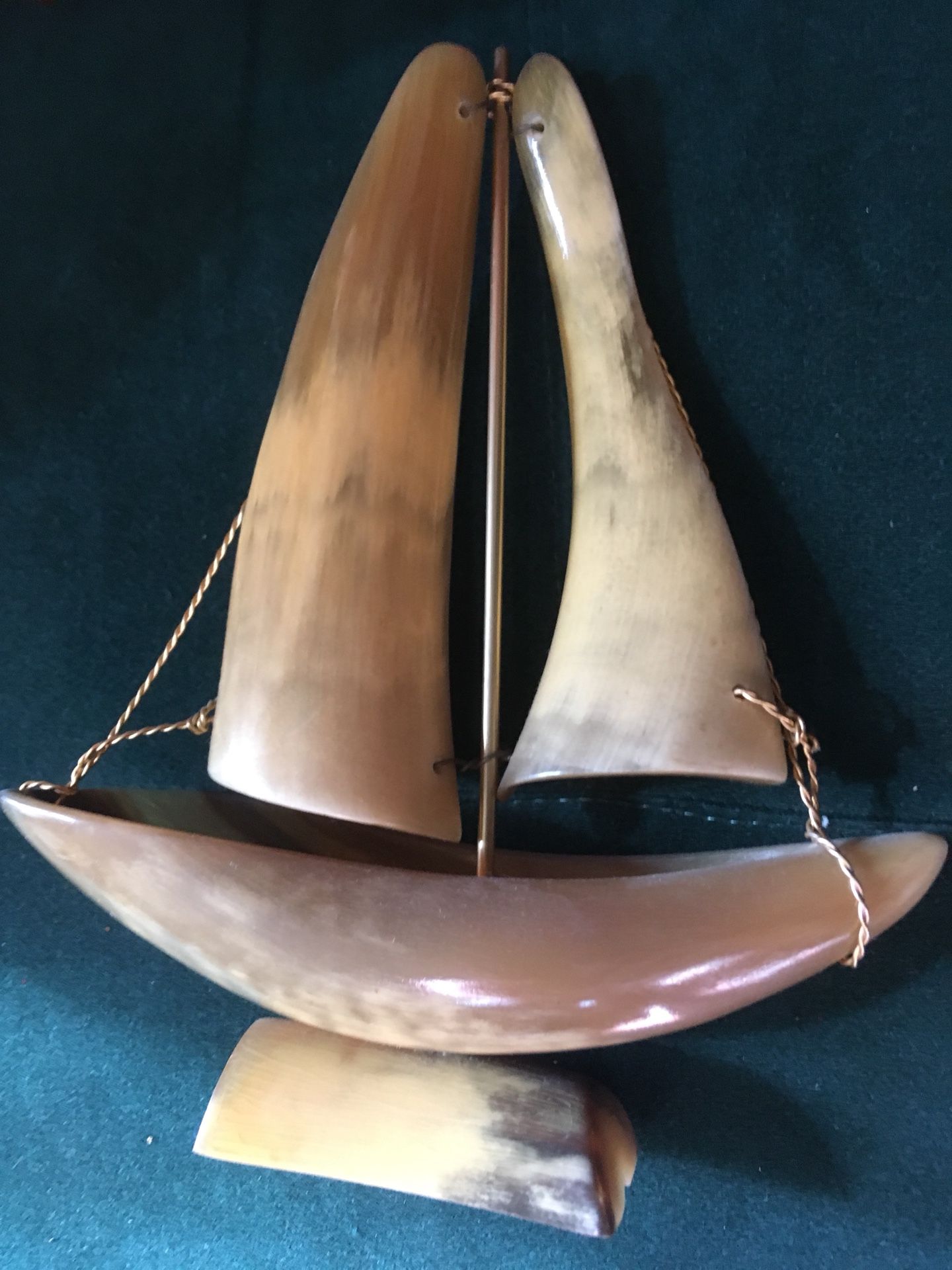 Sailboat Made From Animal Parts