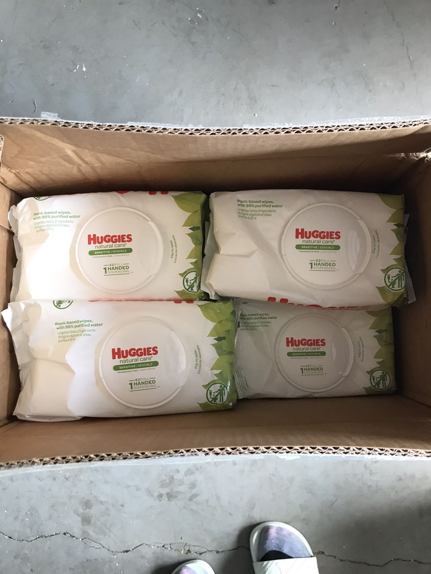 Box Of Huggies Wipes