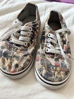 Vans x ASPCA Dog and Cat Print Authentic Canvas Sneakers