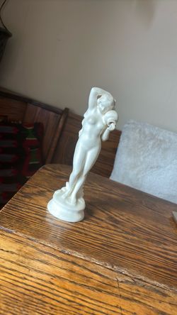 Antique German Bisque Hebe Goddess Figurine - Art Nouveau