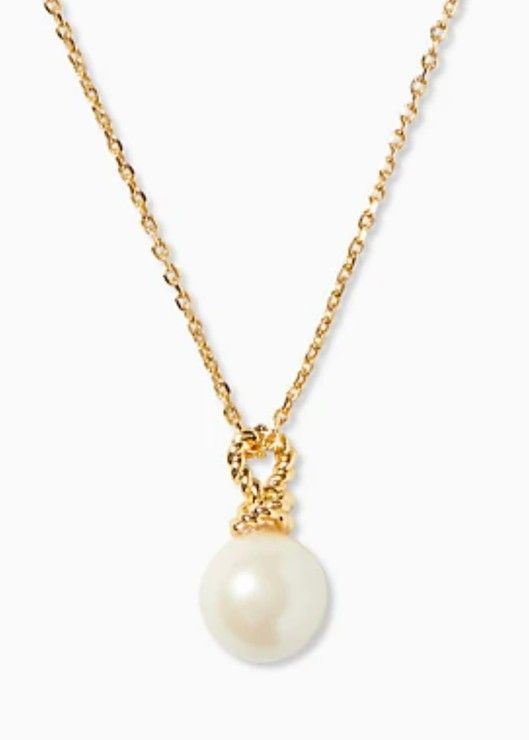 pearl locket ,Kate spade matel chain 25 $
