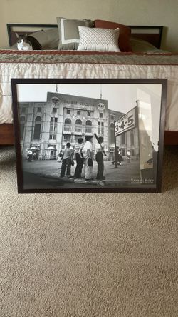Framed Baseball Picture