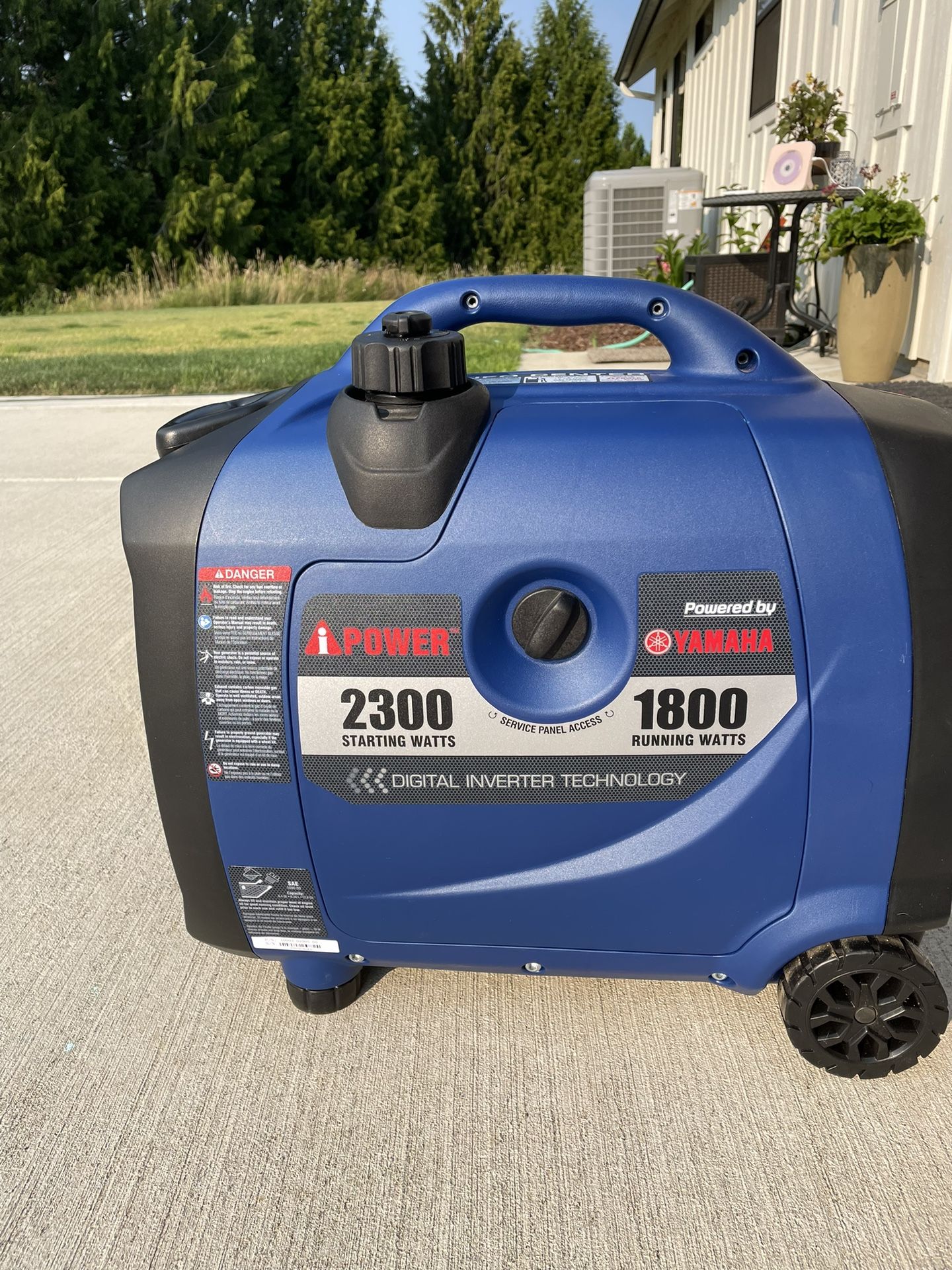Yamaha Generator 1800/2300 Starting, Inverter