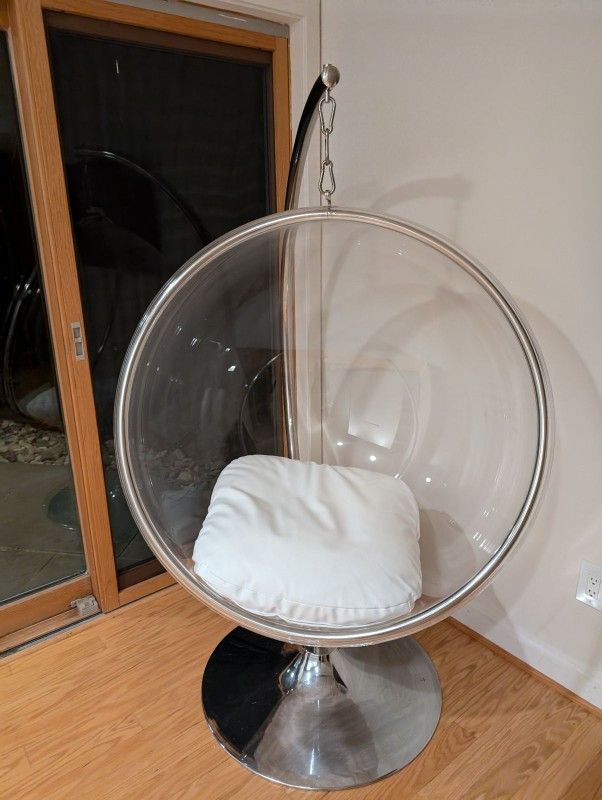 Hanging Bubble Chair with Stand