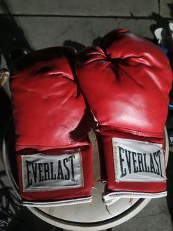 Everlast Gloves . Have 3 Pairs, Plus A Pair Of Cage Gloves . All In Good Shape!!!