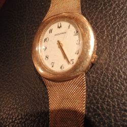 Original Bulova Gold Plated Watch