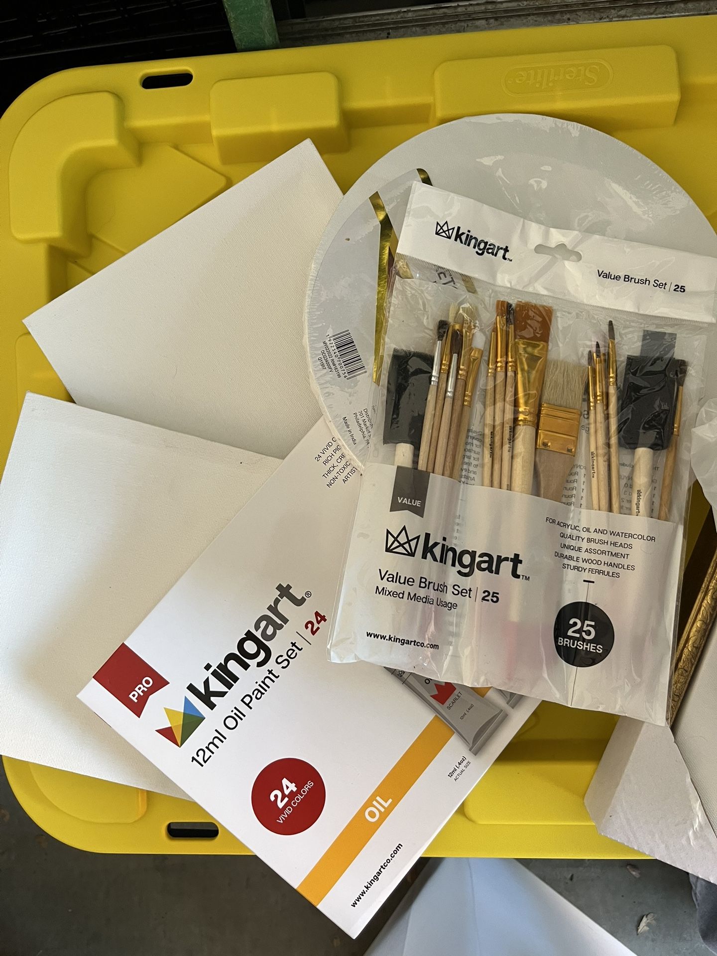 Oil Paint Supplies