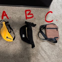 3 Different Bags For Sale 