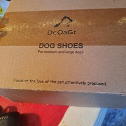 MED LARGE DOG SHOES