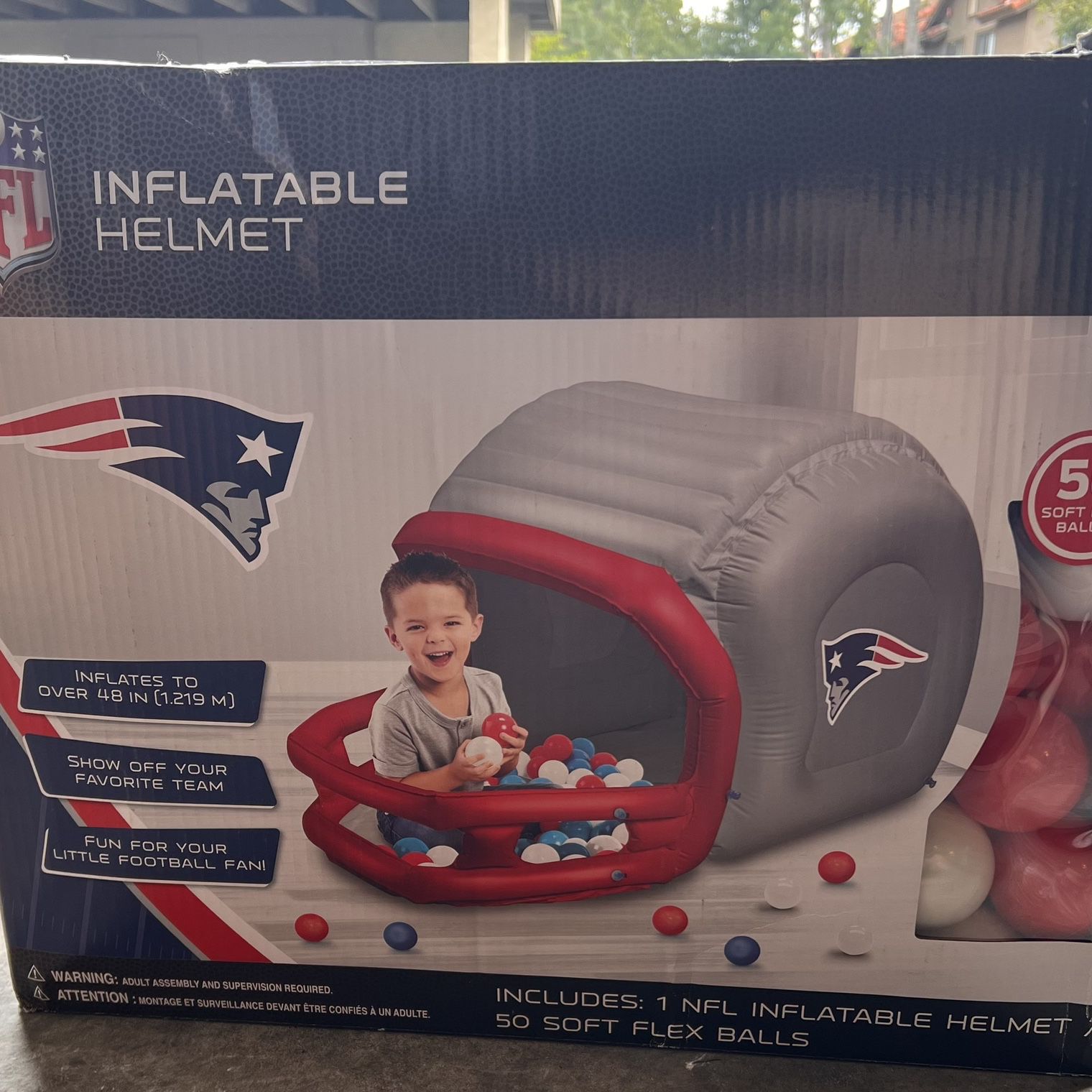 Inflatable Helmet For Play