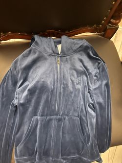 Juicy couture kids Royal blue zip up jacket