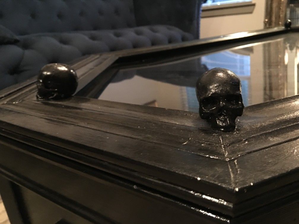 Handmade Wooden Coffin Coffee Table for Sale in North Venice, FL OfferUp