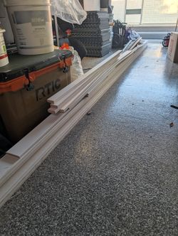 White Primed Door Window Trim Baseboard Home Moldings