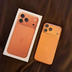 Verizon iPhone 17 pro Max 256gb Cosmic Orange 