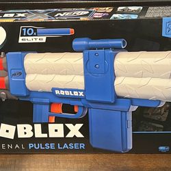 NERF Roblox Arsenal Pulse Laser Motorized Dart Blaster Gun +