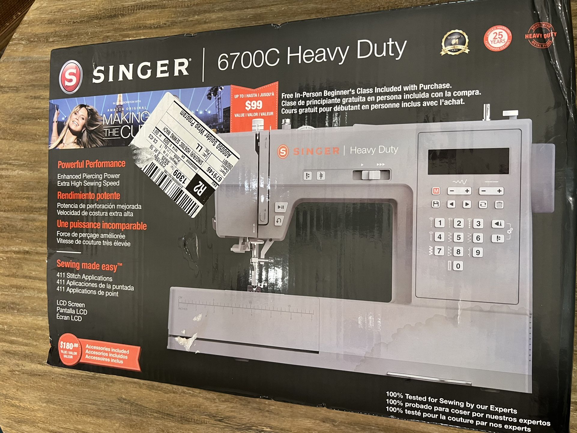 New  SINGER® Heavy Duty 6700C Sewing Machine
