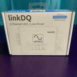 Wavtech linkDQ 2-Channel LOC/Line Driver – Brand New Sealed
