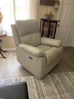 Recliner, Leather, Power, Glider