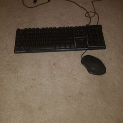Gaming keyboard & mouse 