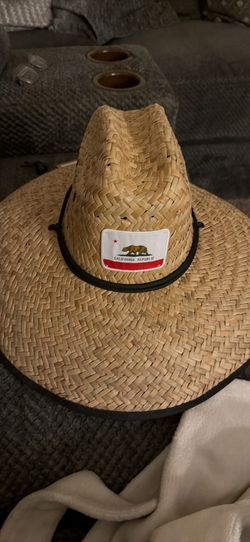 California Republic Straw Sun Hat