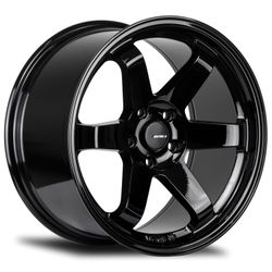 Avid1 Av06 Gloss Black And Tire