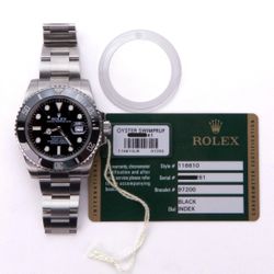 Rolex Submariner Stainless Steel 116610LN 40mm Watch w/ Card and Tag!