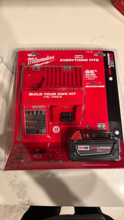 Milwaukee 48-59-1850 18V Lithium-Ion Starter Kit w/5.0Ah Battery and Charger
